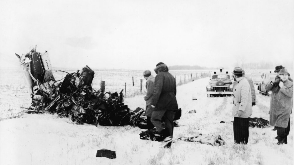 Buddy Holly plane wreckage