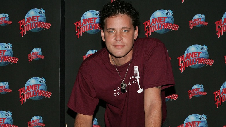 Corey Haim looking into camera