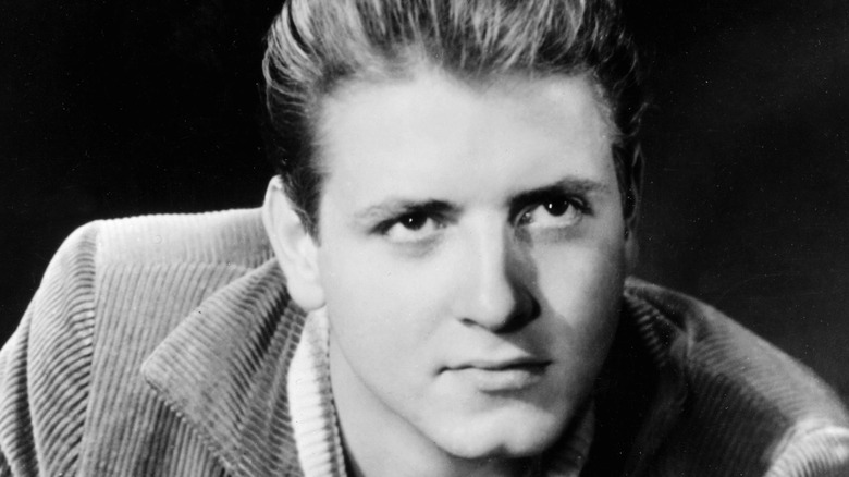 Eddie Cochran posing for photo