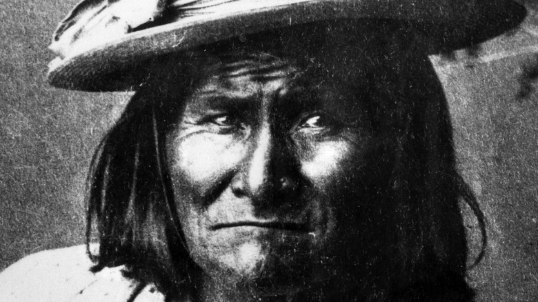 Geronimo is photographed