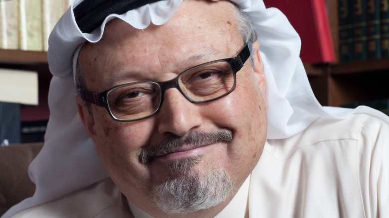 Jamal Khashoggi smiling in 2016