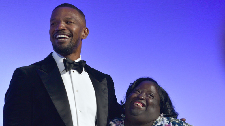 Jamie Foxx and DeOndra Dixon 