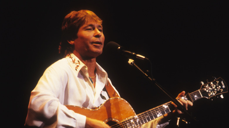 John Denver on stage