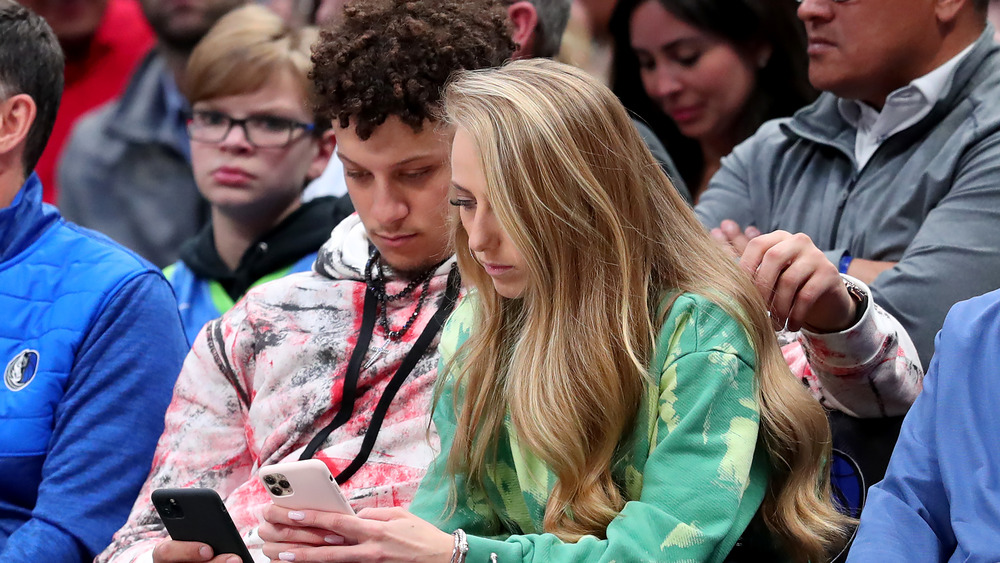 Patrick Mahomes and Brittany Matthews