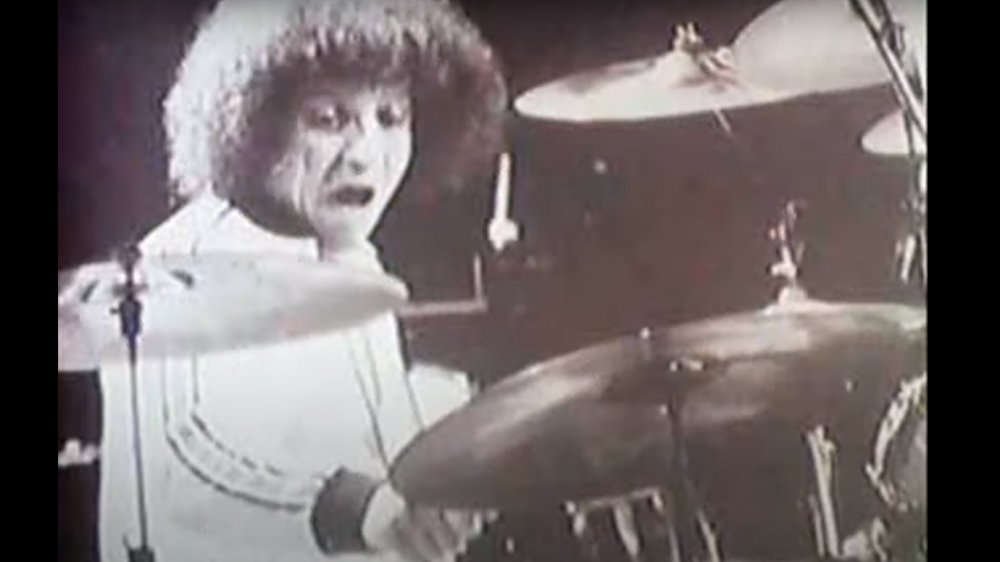 John Panozzo on drums