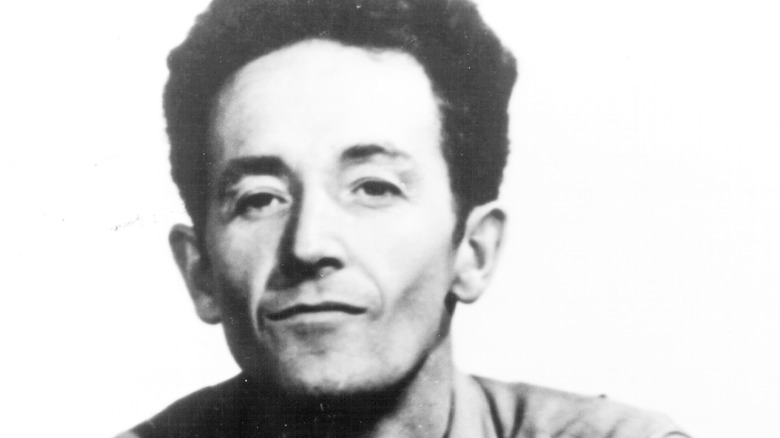 American folk singer and songwriter Woody Guthrie