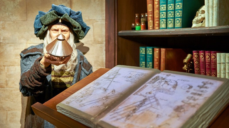 Nostradamus wax figure