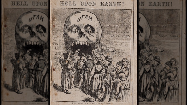 Anti-polygamy, anti-Mormon illustration