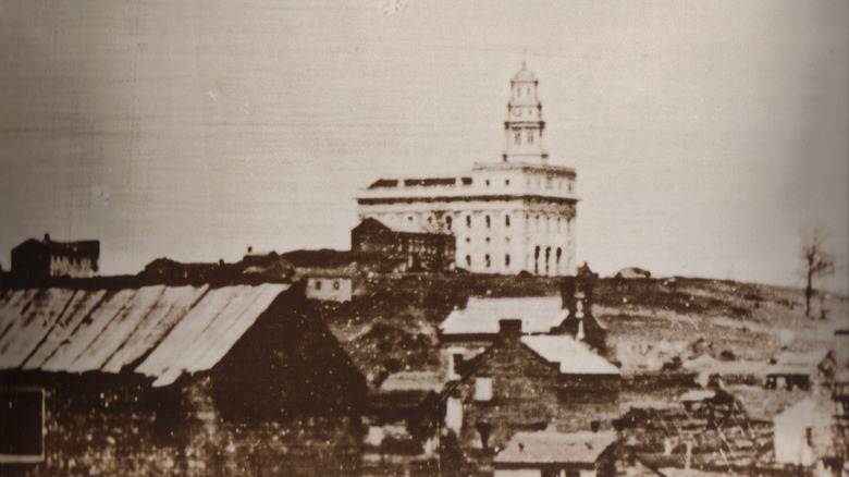 Nauvoo, Illinois Mormon temple before 1850