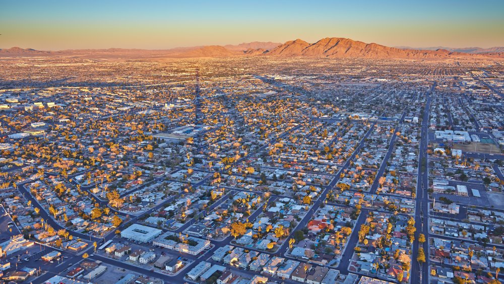 vegas aerial
