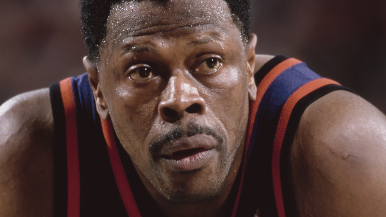 Patrick Ewing serious