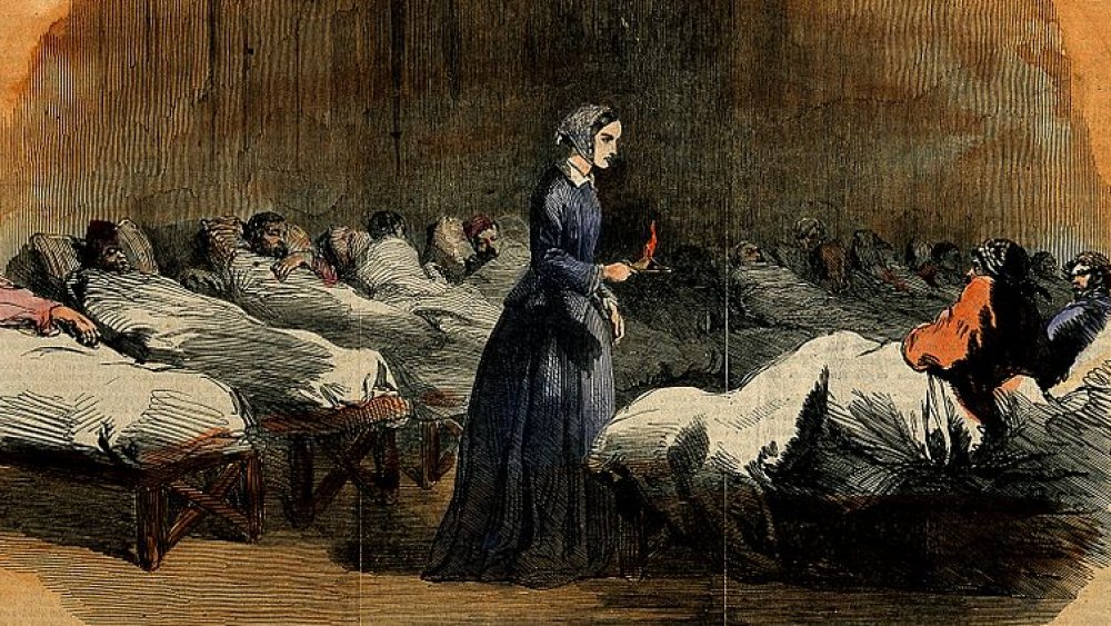 Florence Nightingale the lady with the lamp