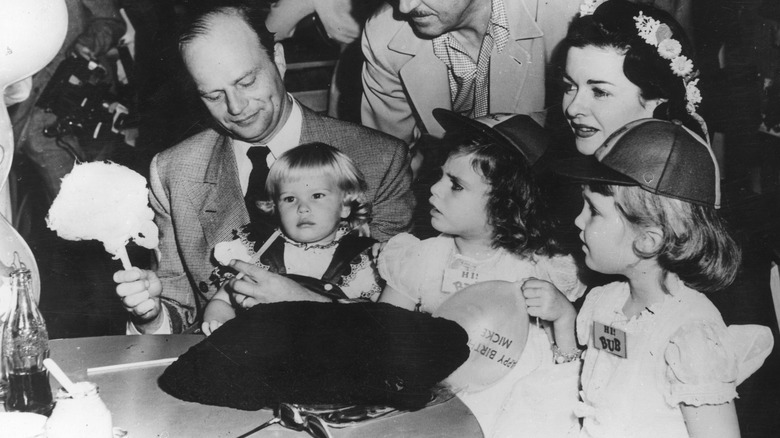 Cheryl Crane at birthday party