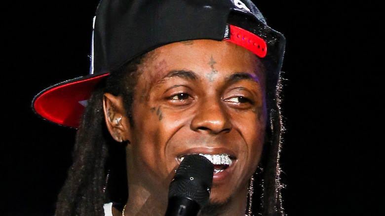 Lil Wayne performing