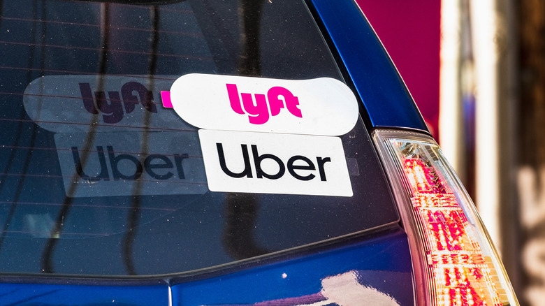 Uber Lyft car
