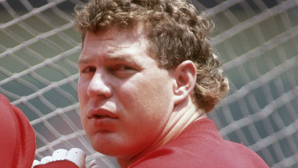 Lenny Dykstra close-up