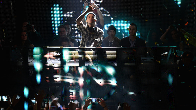Tim Bergling Avicii performing on stage