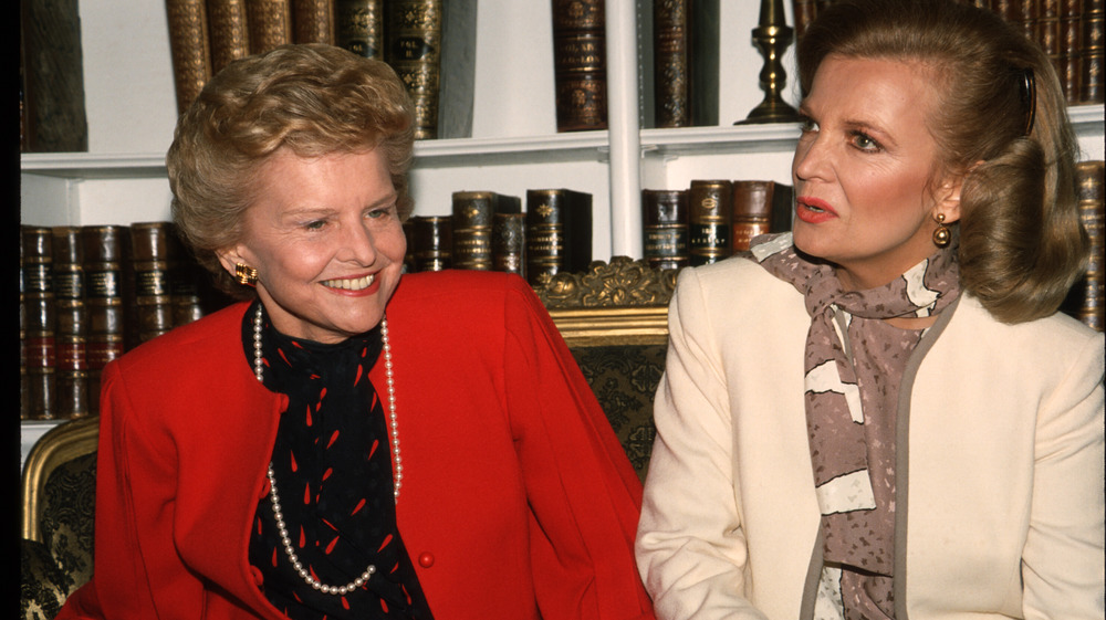 Betty Ford and Gena Rowlands in 1986