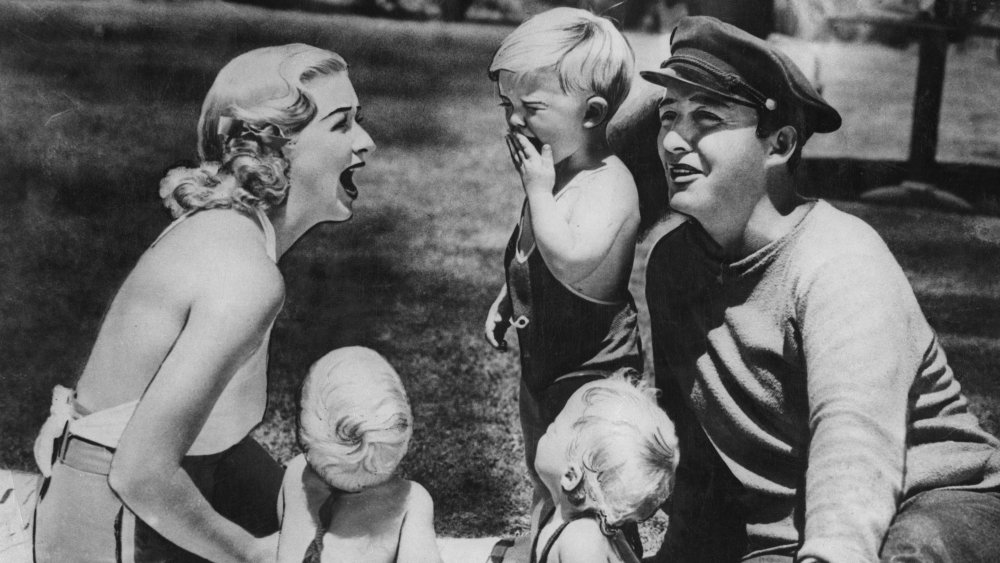 Dixie Lee, Gary Crosby, Phillip Crosby, Dennis Crosby, Bing Crosby