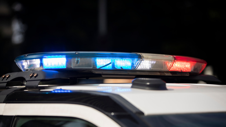 Cop car lights