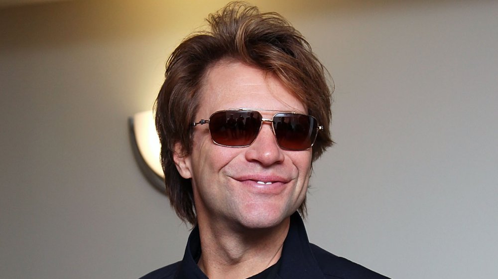 Jon Bon Jovi smiling