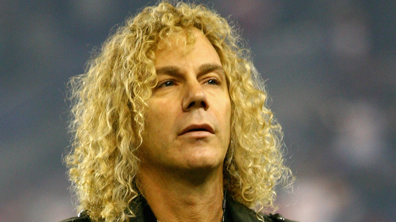 David Bryan looking serious