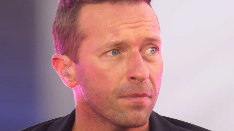 Chris Martin close-up