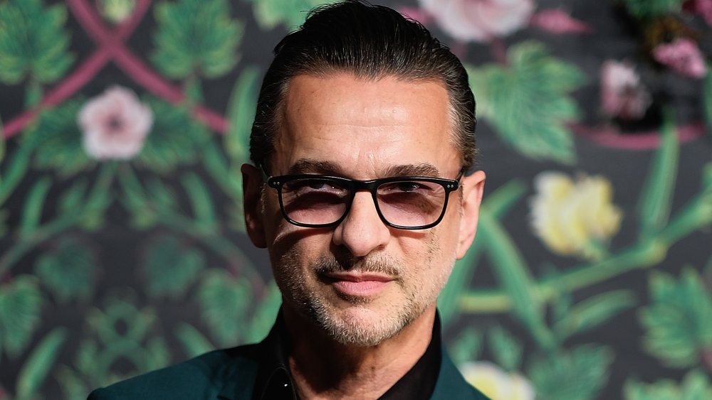 Dave Gahan wearing glasses