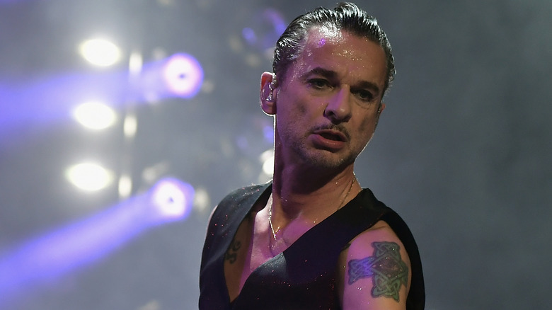 Dave Gahan on stage