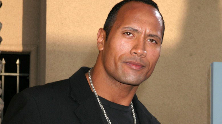 Young Dwayne Johnson