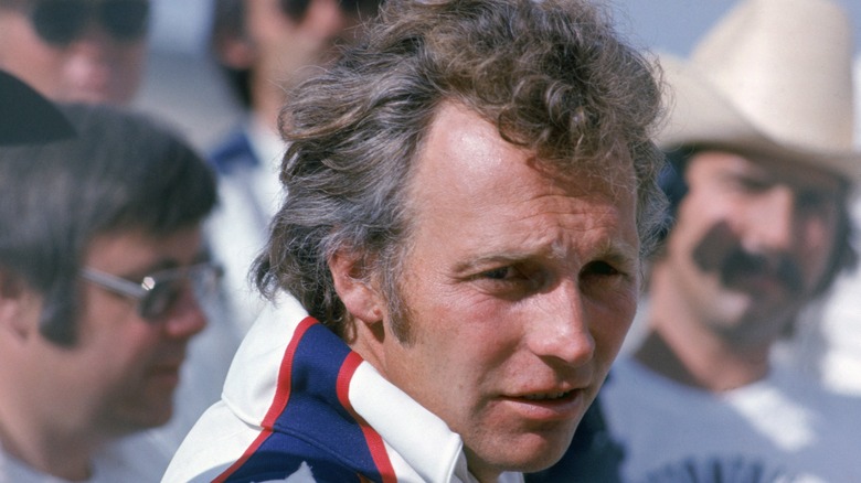 Evel Knievel just before his Snake River Canyon jump in 1974