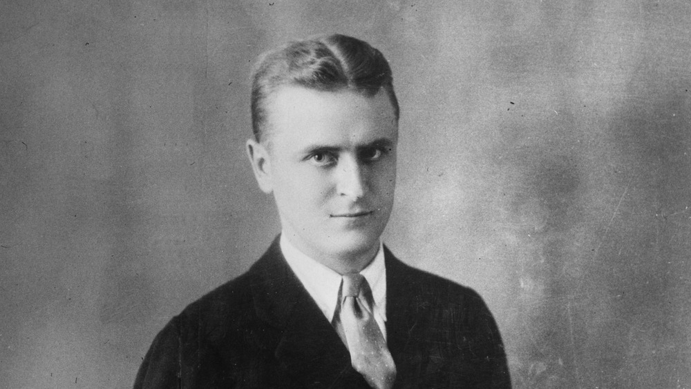 F. Scott Fitzgerald posing for a photograph