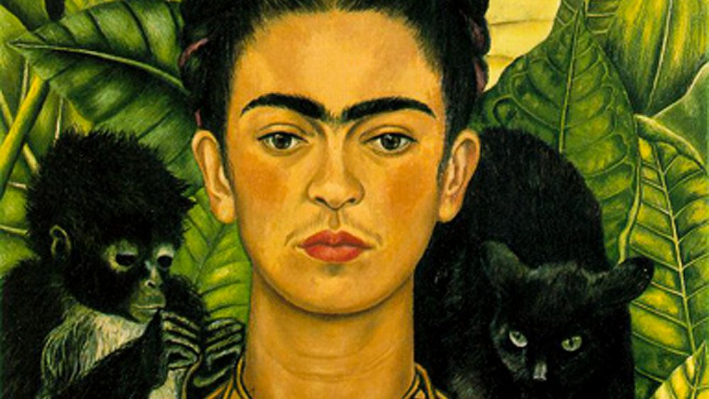 Frida Kahlo painting