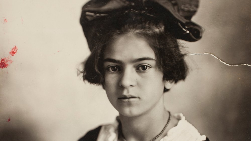 Frida Kahlo as a child
