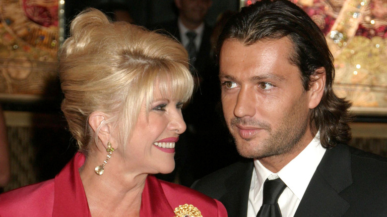 Ivana Trump and Rossano Rubicondi