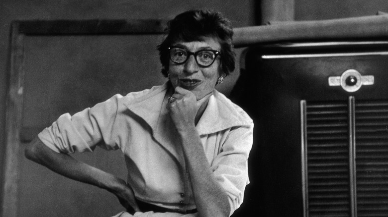 Lee Krasner smiling