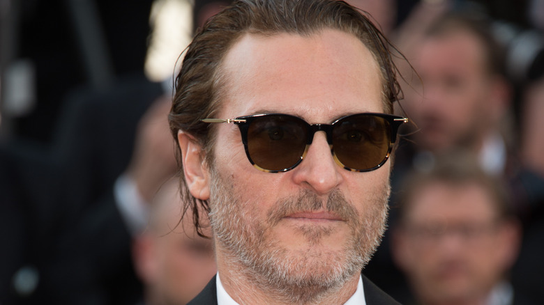Joaquin Phoenix with sunglasses