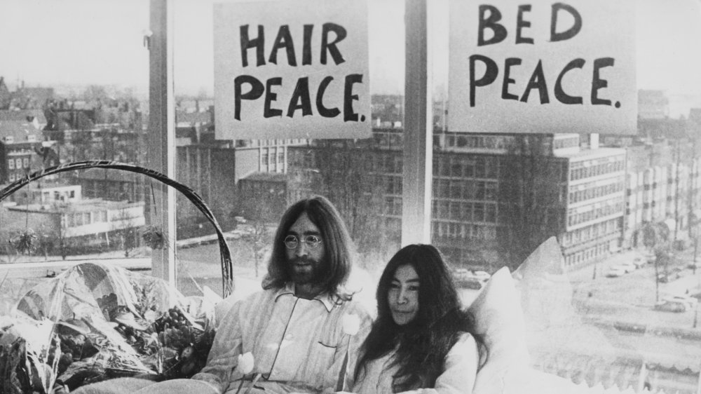 John Lennon and Yoko Ono