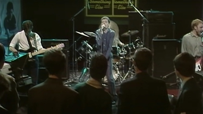 Joy Division performing