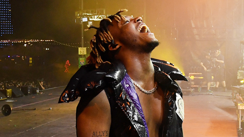 Juice Wrld on stage
