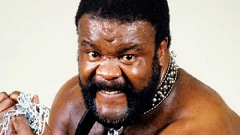 Junkyard Dog looking angry