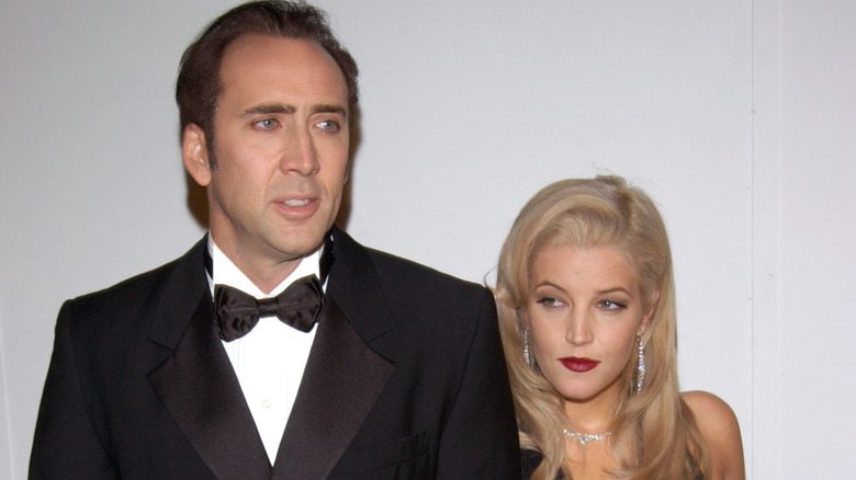 Nicolas Cage and Lisa Marie Presley