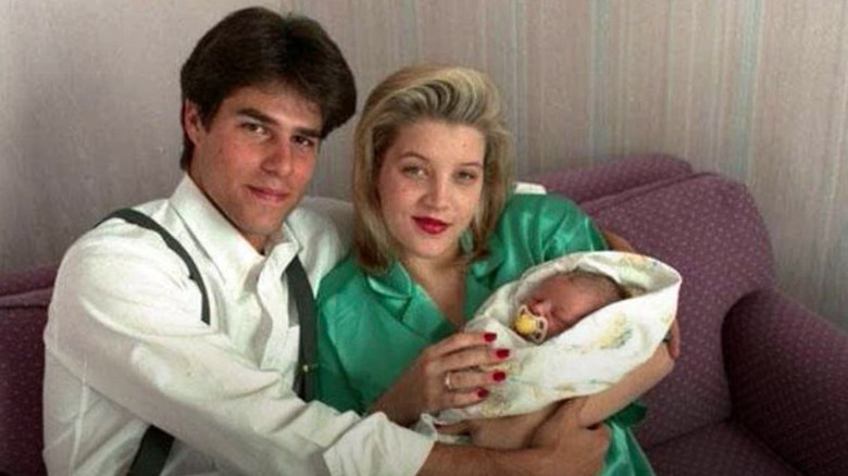 Danny Keough, Lisa Marie Presley and child