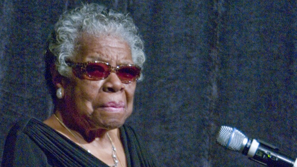 maya angelou speaking