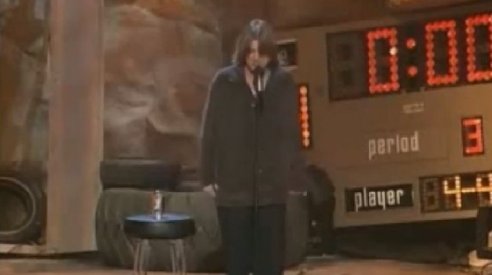 Mitch Hedberg onstage