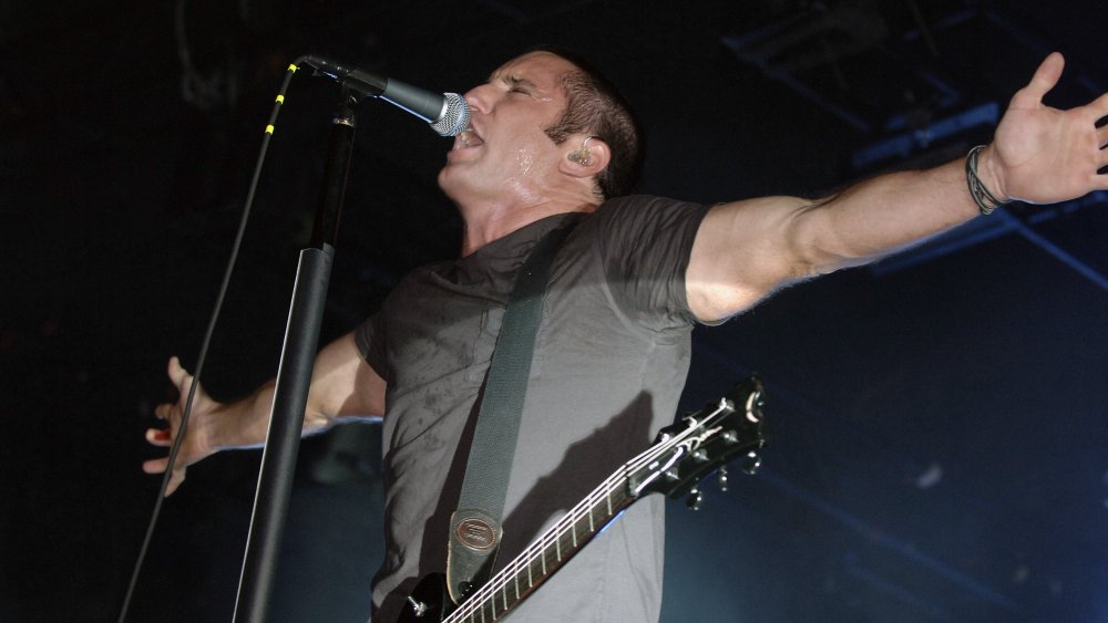 Trent Reznor singing