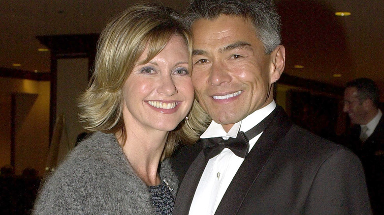 Olivia Newton-John and Patrick McDermott