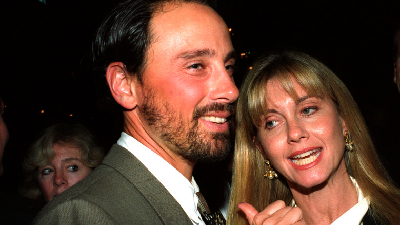 Olivia Newton-John and Matt Lattanzi in 1993