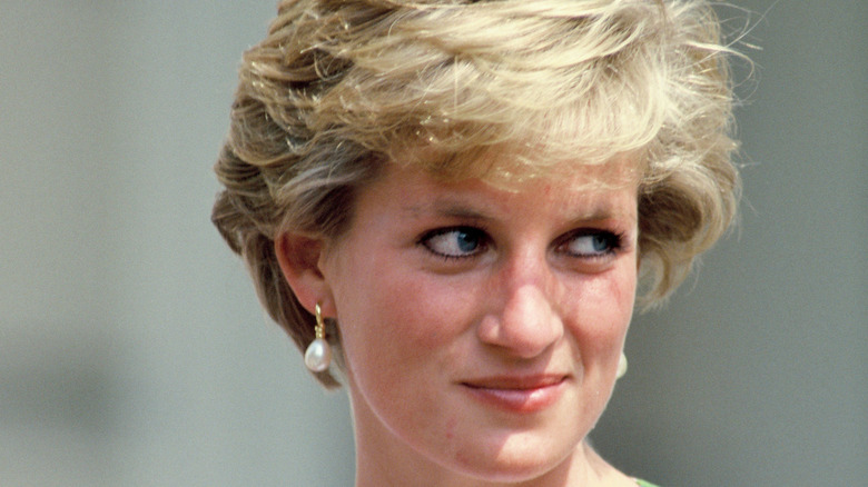 Princess Diana smiling