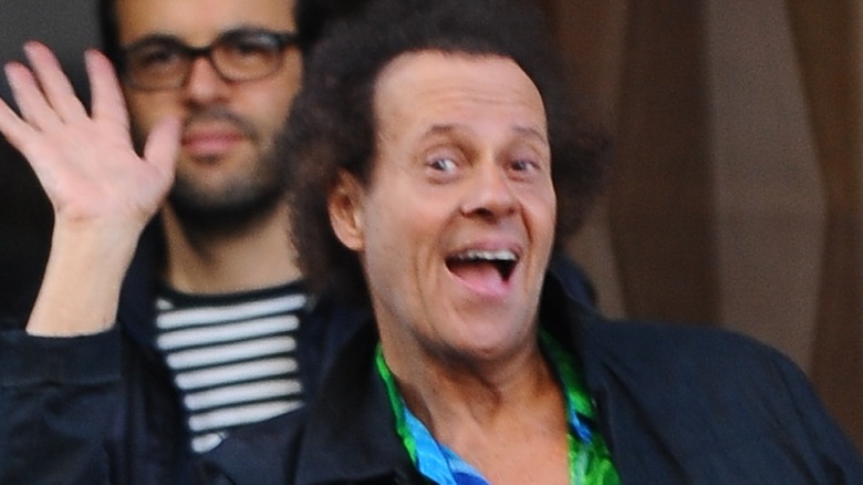 richard simmons waving